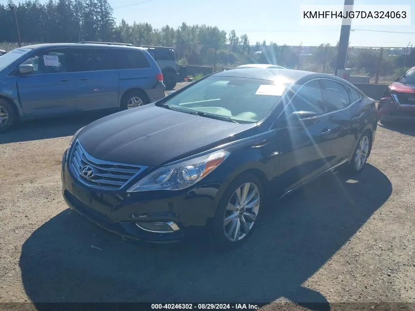 2013 Hyundai Azera VIN: KMHFH4JG7DA324063 Lot: 40246302