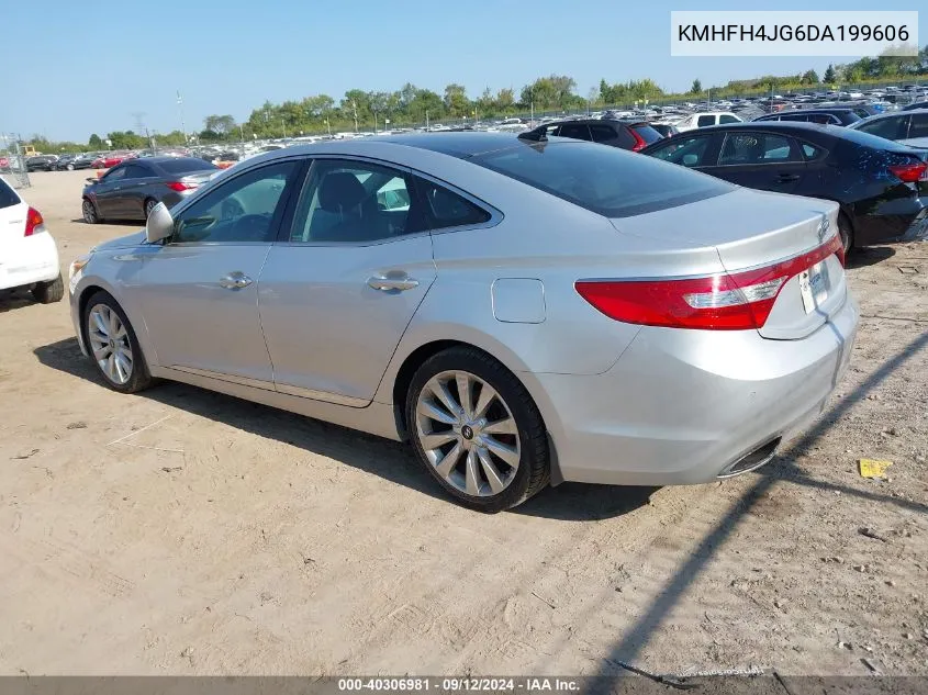 KMHFH4JG6DA199606 2013 Hyundai Azera