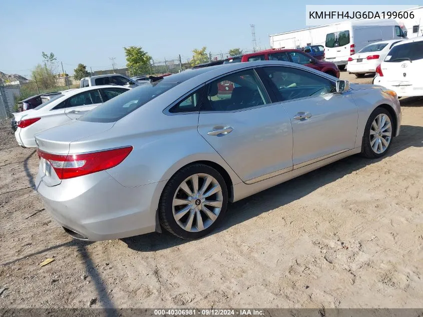 KMHFH4JG6DA199606 2013 Hyundai Azera