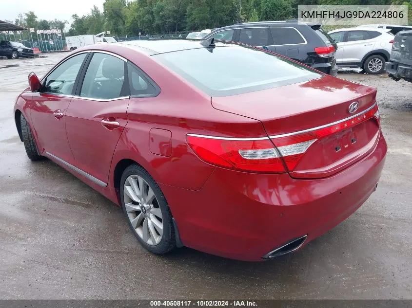 KMHFH4JG9DA224806 2013 Hyundai Azera