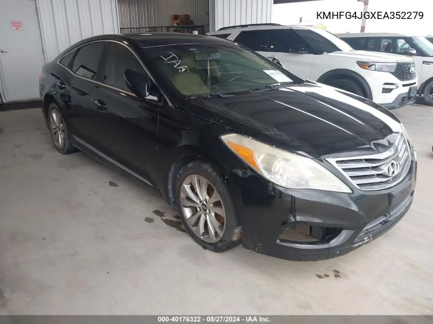 2014 Hyundai Azera VIN: KMHFG4JGXEA352279 Lot: 40176322