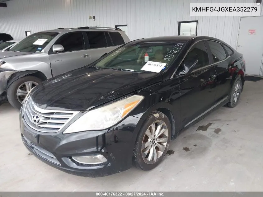 2014 Hyundai Azera VIN: KMHFG4JGXEA352279 Lot: 40176322