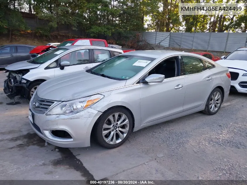 KMHFH4JG5EA424499 2014 Hyundai Azera Limited