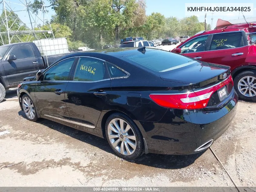 2014 Hyundai Azera Limited VIN: KMHFH4JG8EA344825 Lot: 40248895