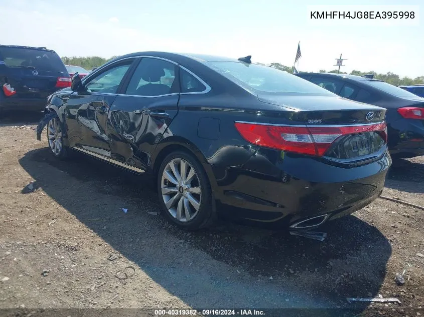 KMHFH4JG8EA395998 2014 Hyundai Azera Limited