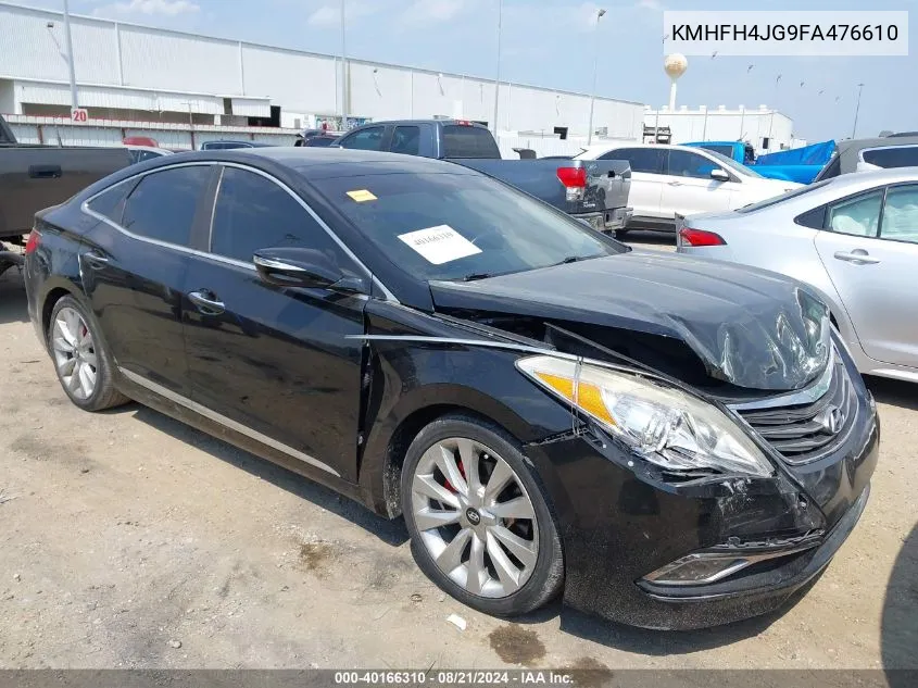 2015 Hyundai Azera Limited VIN: KMHFH4JG9FA476610 Lot: 40166310