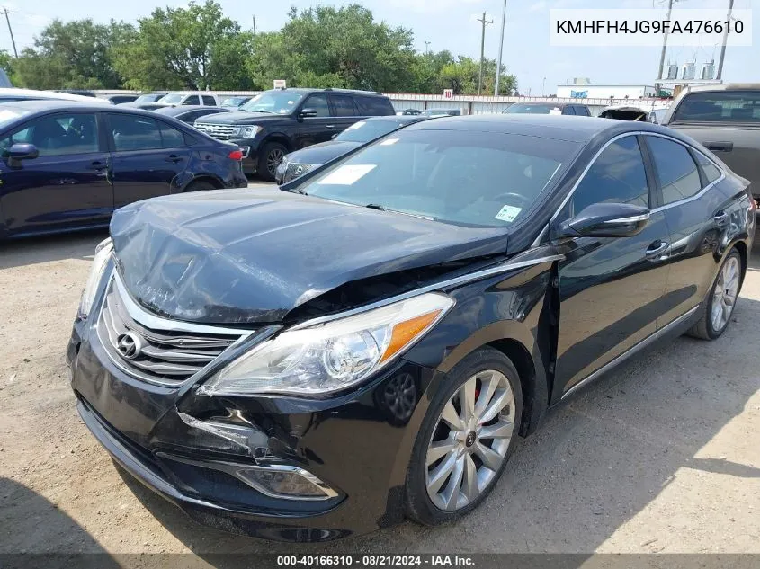 2015 Hyundai Azera Limited VIN: KMHFH4JG9FA476610 Lot: 40166310