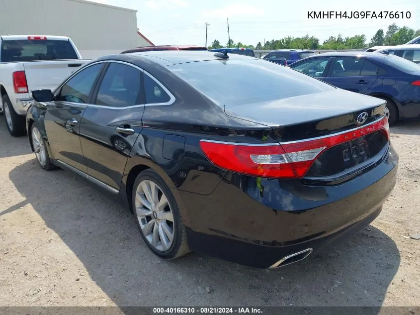 KMHFH4JG9FA476610 2015 Hyundai Azera Limited