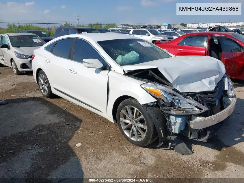 KMHFG4JG2FA439868 2015 Hyundai Azera