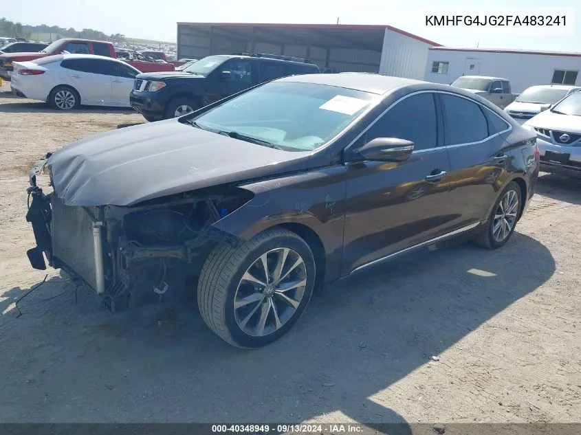 KMHFG4JG2FA483241 2015 Hyundai Azera