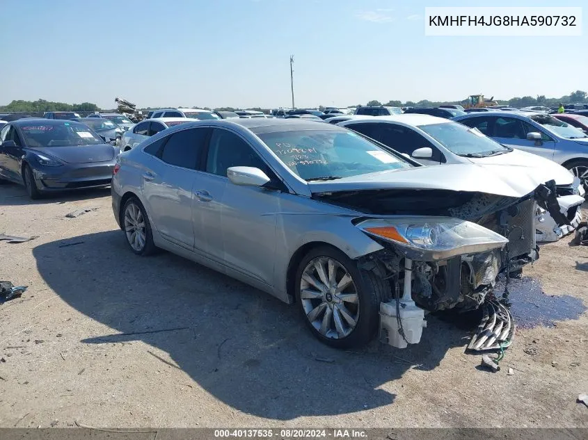 2017 Hyundai Azera Limited VIN: KMHFH4JG8HA590732 Lot: 40137535