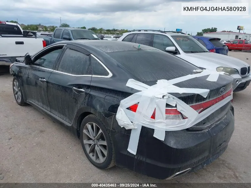 KMHFG4JG4HA580928 2017 Hyundai Azera