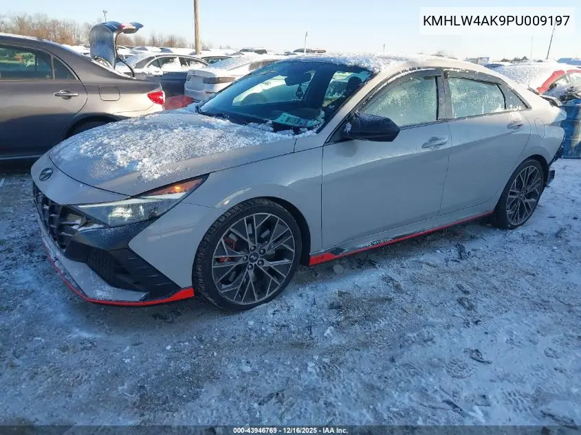 KMHLW4AK9PU009197 2023 Hyundai Elantra N