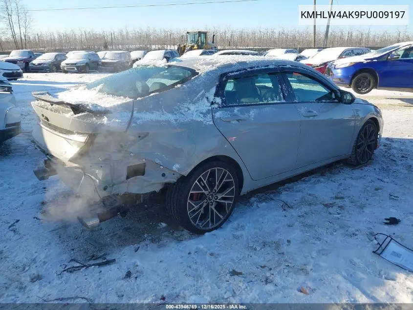 KMHLW4AK9PU009197 2023 Hyundai Elantra N