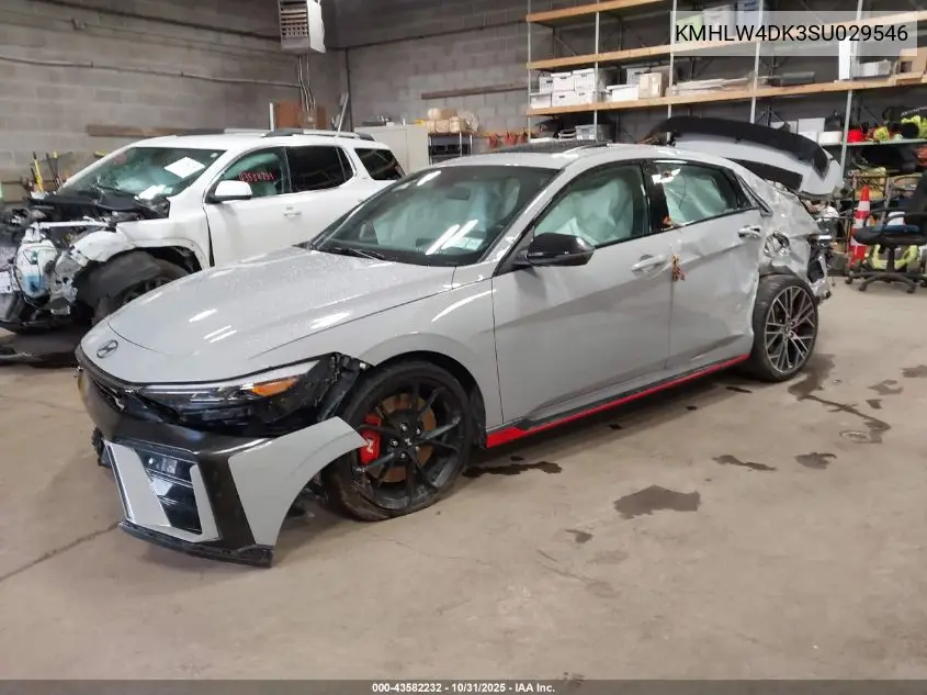 KMHLW4DK3SU029546 2025 Hyundai Elantra N