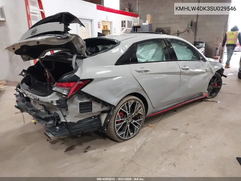 KMHLW4DK3SU029546 2025 Hyundai Elantra N