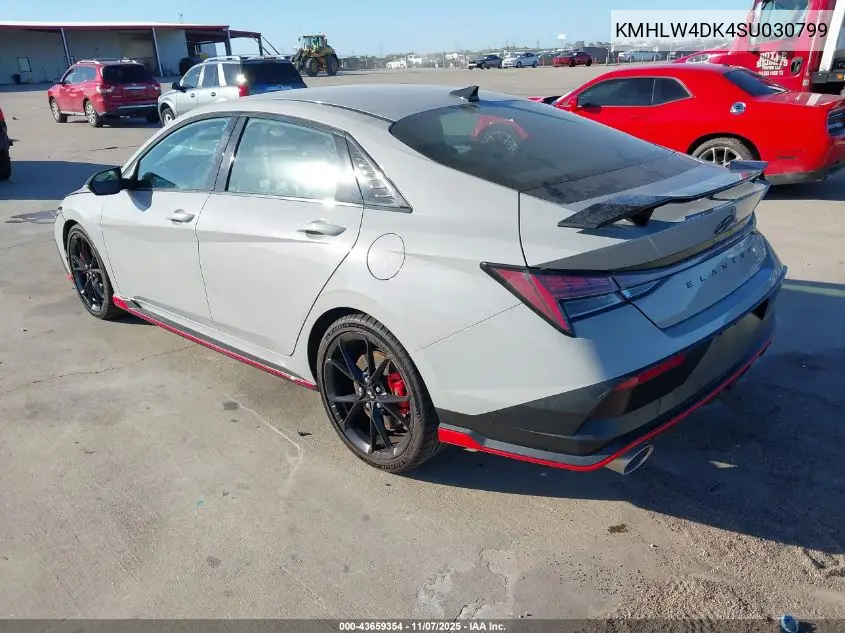 KMHLW4DK4SU030799 2025 Hyundai Elantra N