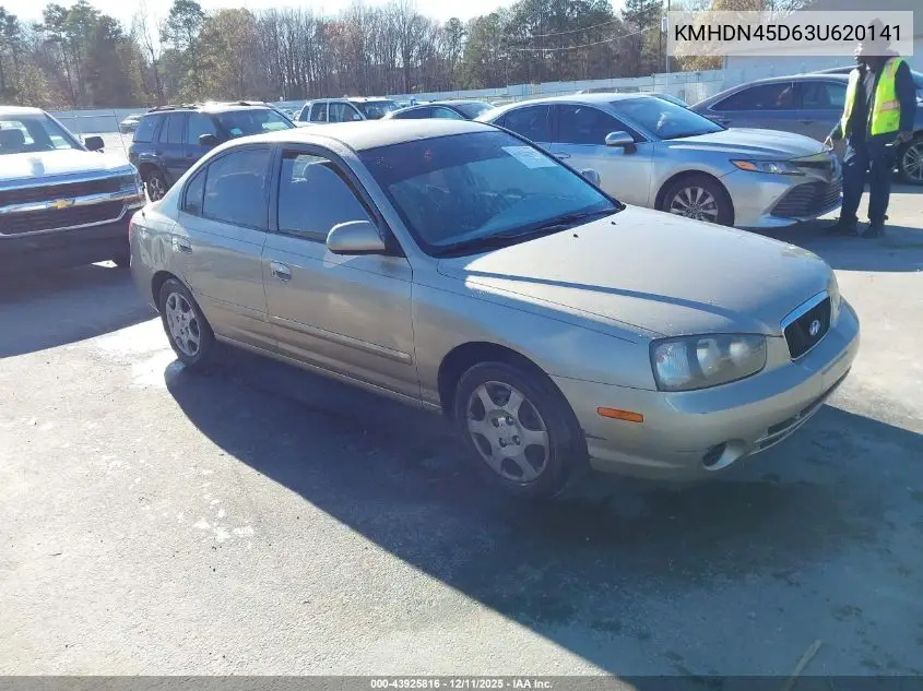KMHDN45D63U620141 2003 Hyundai Elantra Gls/Gt