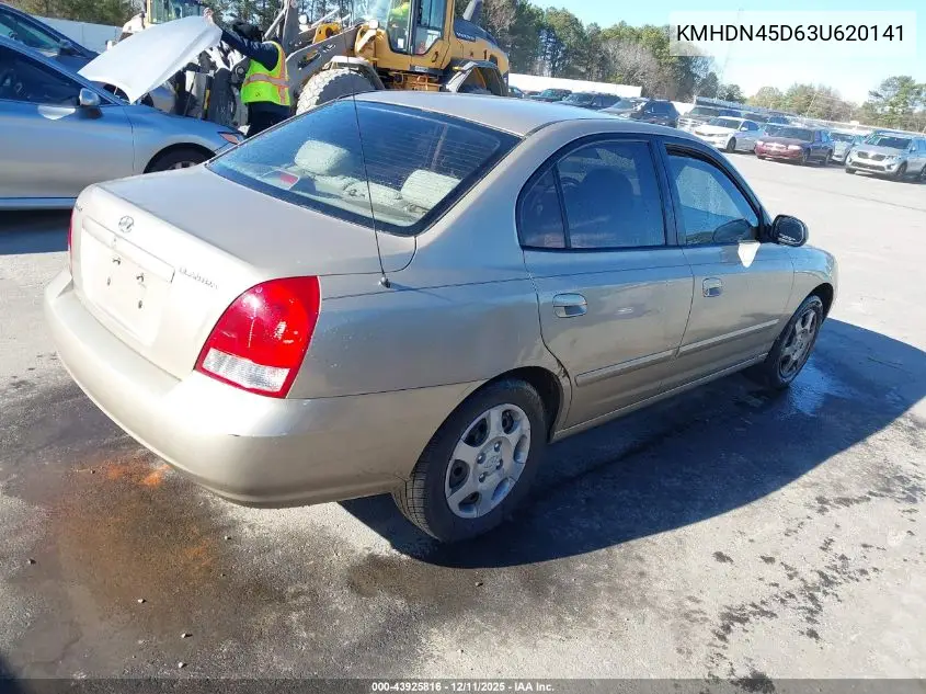 KMHDN45D63U620141 2003 Hyundai Elantra Gls/Gt