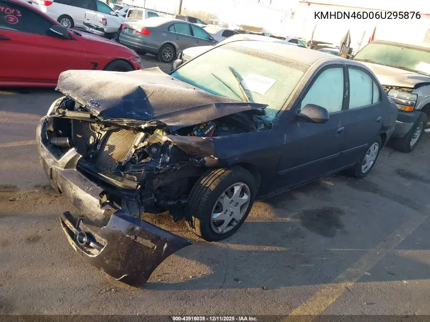 KMHDN46D06U295876 2006 Hyundai Elantra Gls/Limited