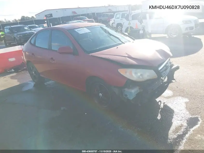 KMHDU46DX7U090828 2007 Hyundai Elantra Gls/Limited/Se