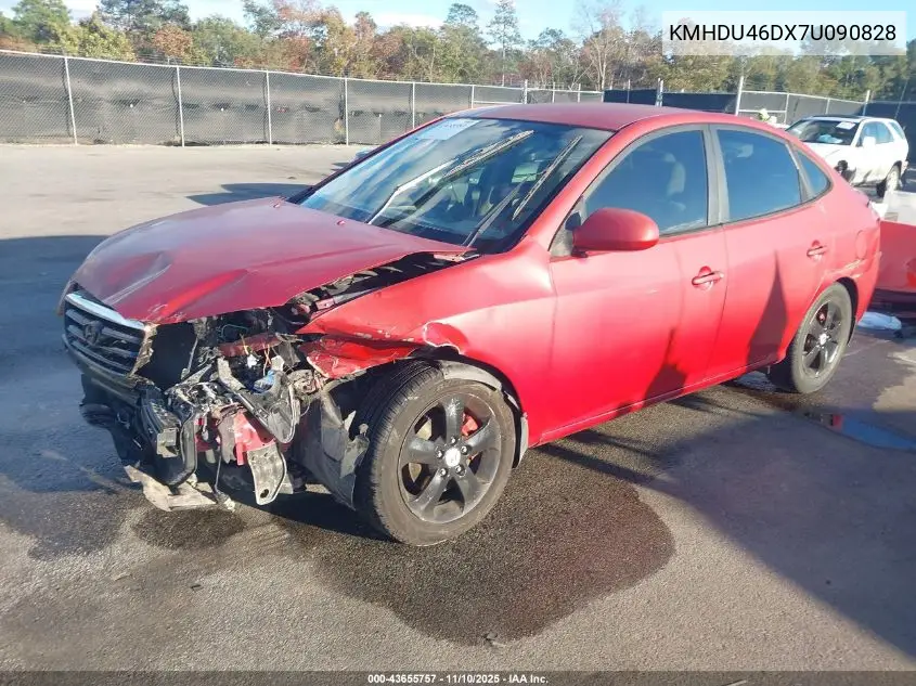 KMHDU46DX7U090828 2007 Hyundai Elantra Gls/Limited/Se