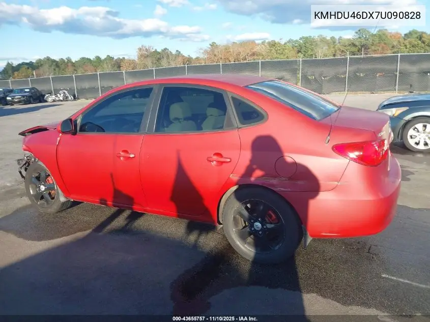 KMHDU46DX7U090828 2007 Hyundai Elantra Gls/Limited/Se