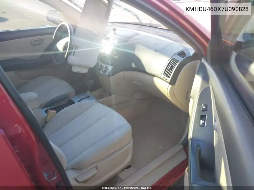 KMHDU46DX7U090828 2007 Hyundai Elantra Gls/Limited/Se