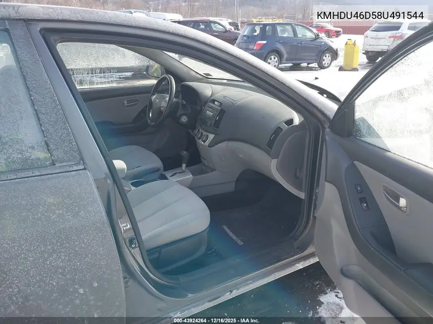 KMHDU46D58U491544 2008 Hyundai Elantra Gls/Se