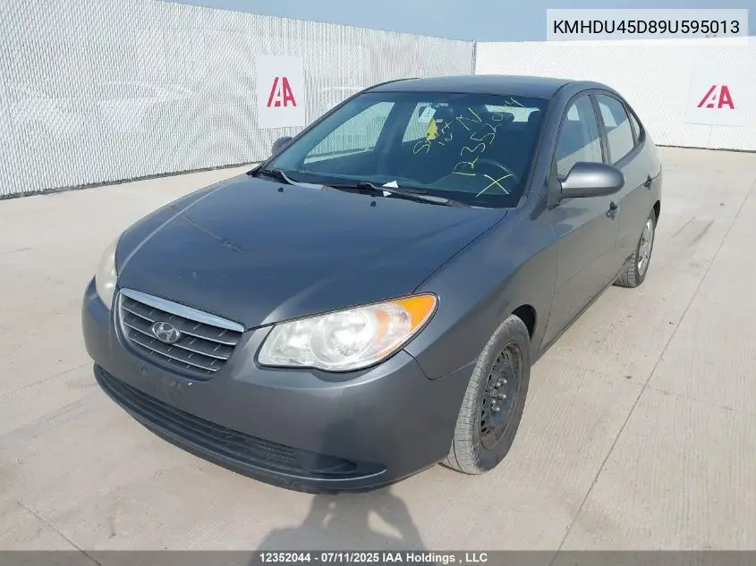 KMHDU45D89U595013 2009 Hyundai Elantra Gls/Se