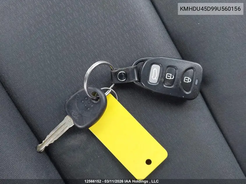KMHDU45D99U560156 2009 Hyundai Elantra Gl/L