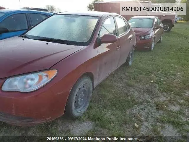 KMHDT45D09U814906 2009 Hyundai Elantra L