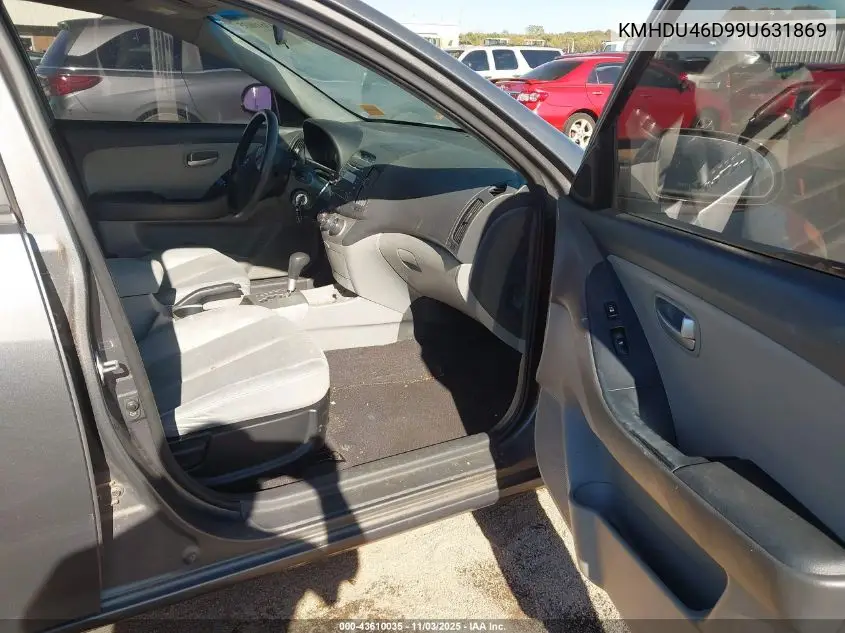 KMHDU46D99U631869 2009 Hyundai Elantra Gls
