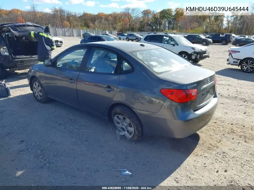 KMHDU46D39U645444 2009 Hyundai Elantra Gls