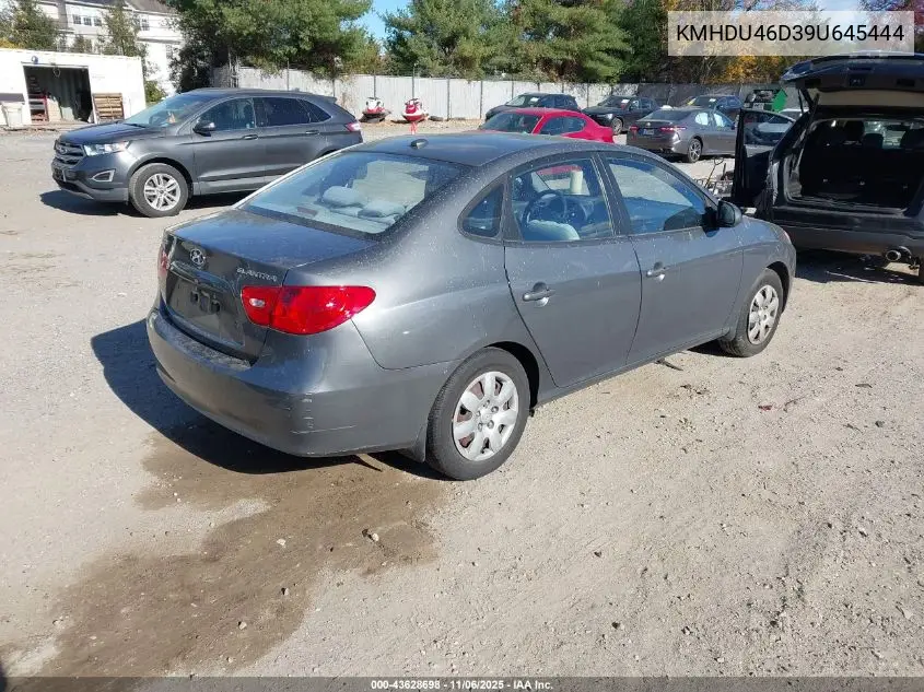 KMHDU46D39U645444 2009 Hyundai Elantra Gls