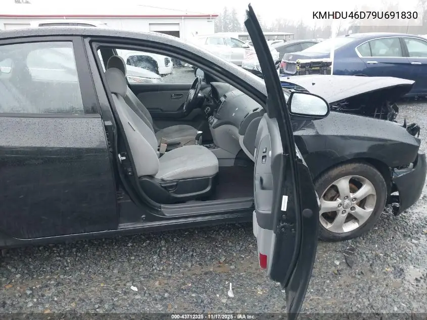 KMHDU46D79U691830 2009 Hyundai Elantra Se