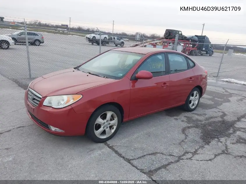 KMHDU46D39U621709 2009 Hyundai Elantra Se
