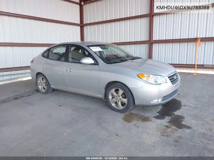 KMHDU46DX9U788388 2009 Hyundai Elantra Se