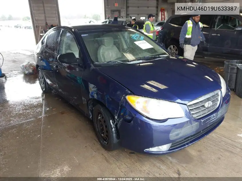 KMHDU46D19U633387 2009 Hyundai Elantra Gls