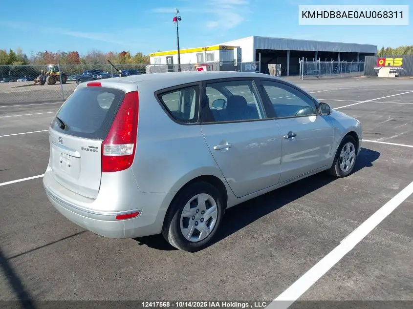 KMHDB8AE0AU068311 2010 Hyundai Elantra Touring Gl