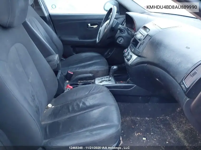 KMHDU4BD8AU889990 2010 Hyundai Elantra Gl