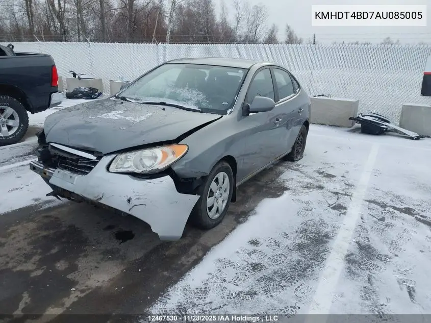 KMHDT4BD7AU085005 2010 Hyundai Elantra L