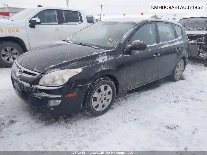 KMHDC8AE1AU071957 2010 Hyundai Elantra Touring Gls