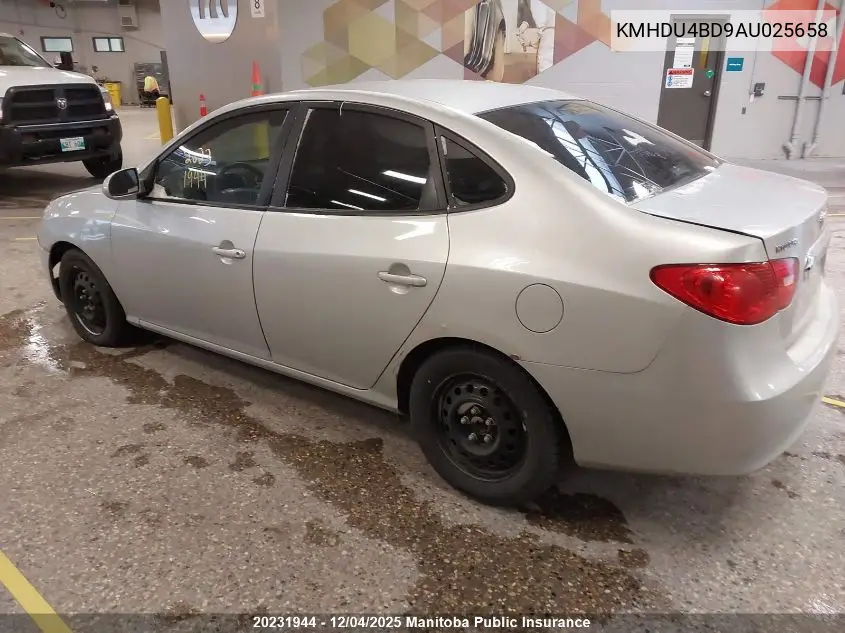 KMHDU4BD9AU025658 2010 Hyundai Elantra Gl