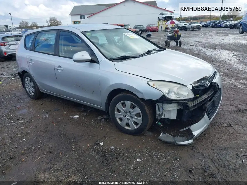 KMHDB8AE0AU085769 2010 Hyundai Elantra Touring Gls