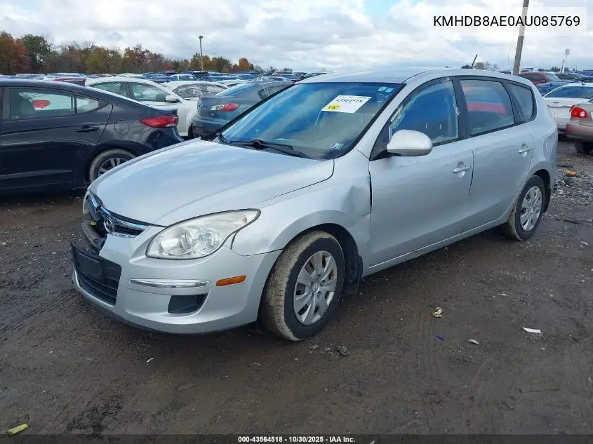 KMHDB8AE0AU085769 2010 Hyundai Elantra Touring Gls