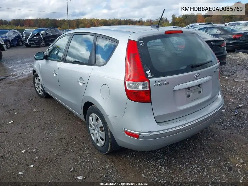 KMHDB8AE0AU085769 2010 Hyundai Elantra Touring Gls