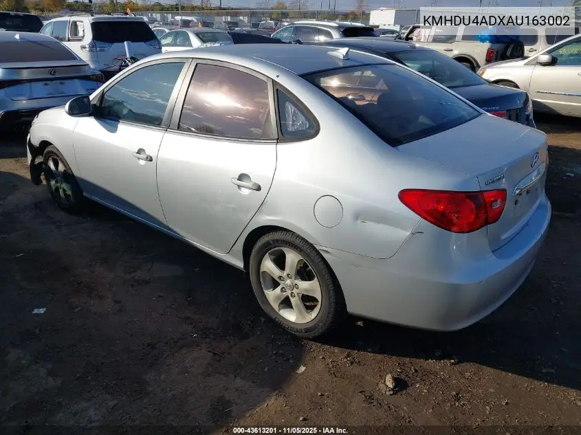 KMHDU4ADXAU163002 2010 Hyundai Elantra Se
