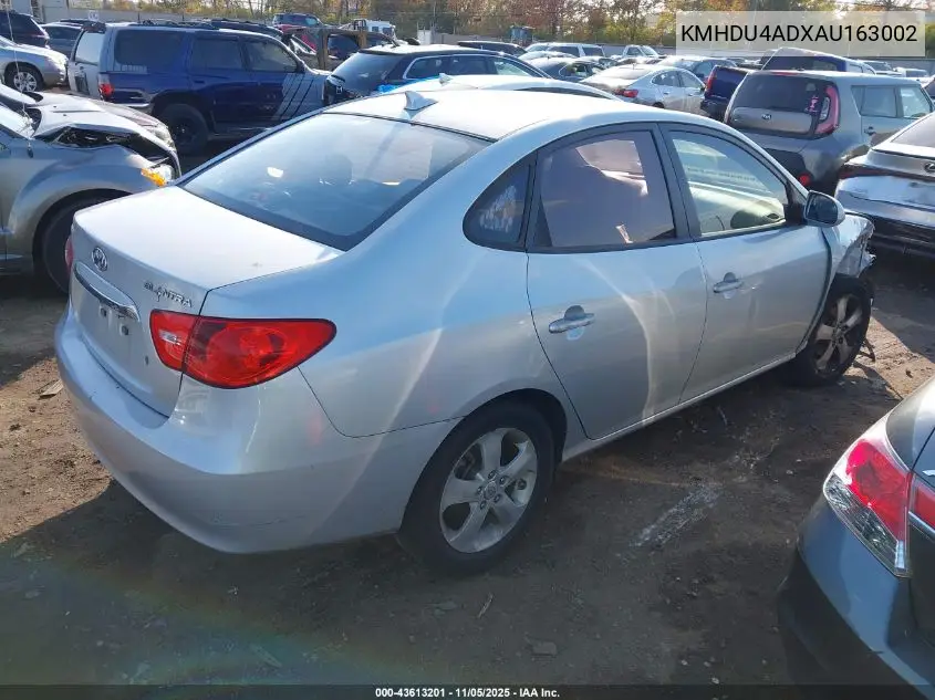 KMHDU4ADXAU163002 2010 Hyundai Elantra Se