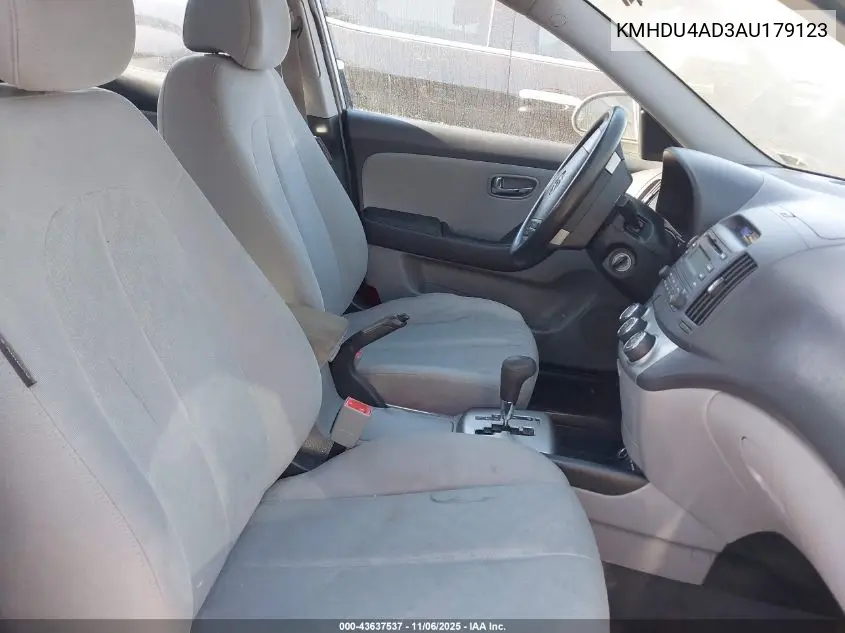 KMHDU4AD3AU179123 2010 Hyundai Elantra Gls